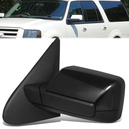 RETROVISOR MIRROR - OE STYLE - FORD EXPEDITION 11 - LINCOLN NAVIGATOR 11 - WITH POWER FOLD WITH HEATED WITH SIGNAL - DRIVER SIDE - PAINT TO MATCH - BLACK