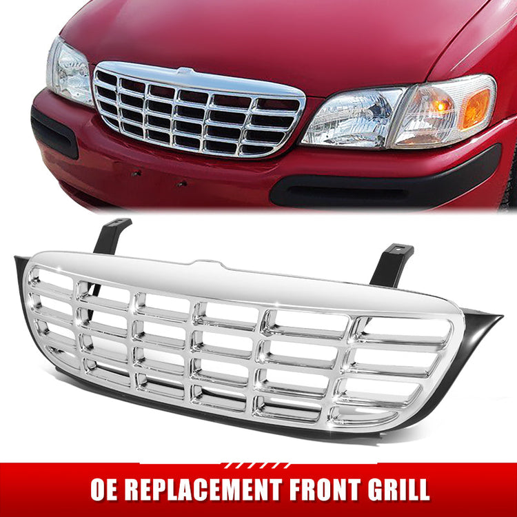 PARRILLA GRILLE - CV VENTRE '97-'05/ GRILLE ASS'Y 97-00/ CHROME/BLACK