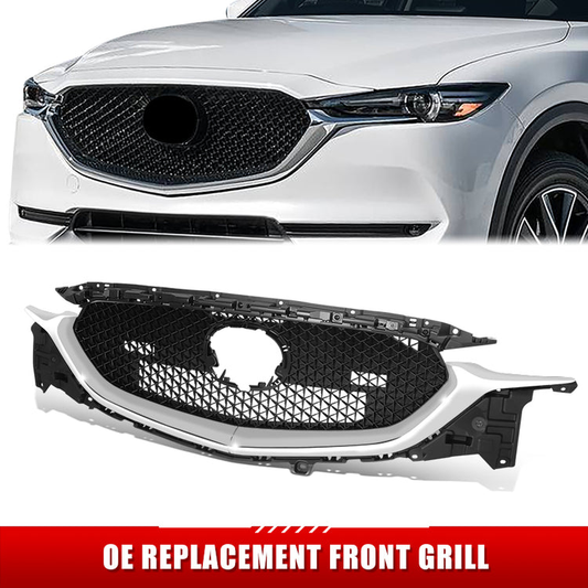 PARRILLA GRILLE - MZ CX5 17-22/ GRILLE ASS'Y/ MAT-BLACK/ W/CHRM MOULDING (TYPE1)/ W/O RADAR CRUISE CONTROL/(GRAND TOURING/TOURING)//PARTS.NO,MA1200215//OEM NO,KB8D50710J