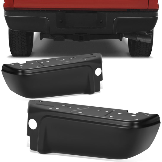 DEFENSA 08-16 FORD F-250 SUPER DUTY / 08-16 FORD F-350 SUPER DUTY / 08-16 FORD F-450 SUPER DUTY 2008-2016 - WITHOUT PARK ASSIST - LEFT, RIGHT - BLACK