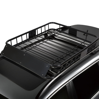 PORTAEQUIPAJE ROOF RACK BASKET - STEEL - 48" X 40" - BLACK