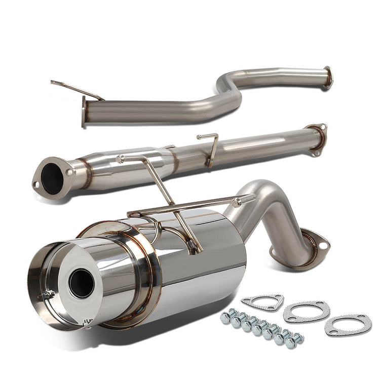 TUBERIA CATBACK CATBACK - 92-95 HONDA CIVIC 3-DOOR - SINGLE TIP - STAINLESS STEEL
