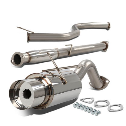 TUBERIA CATBACK CATBACK - 92-95 HONDA CIVIC 3-DOOR - SINGLE TIP - STAINLESS STEEL