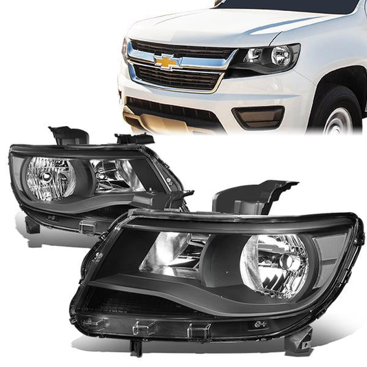 FAROS 15-17 CHEVY COLORADO 4-DOOR - BLACK HOUSING / CLEAR CORNER - H11 LOW BEAM / 9005 HIGH BEAM