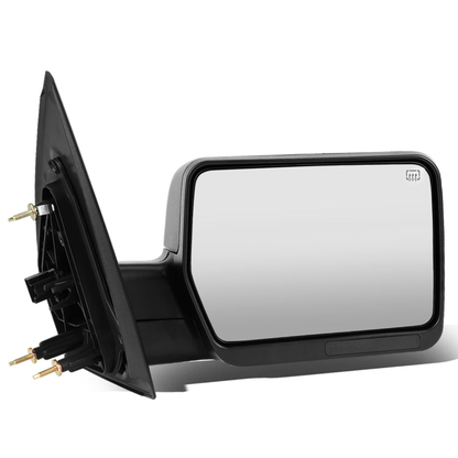 RETROVISORES EXTENDIBLES TOWING MIRROR - 04-14 FORD F-150 - RIGHT - POWERED W/ HEATED W/O SIGNAL - BLACK