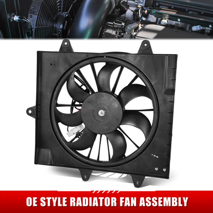 ABANICOS OE STYLE -CHRYSLER PT CRUISER 2006-2009 - FITS 2.4L TURBO