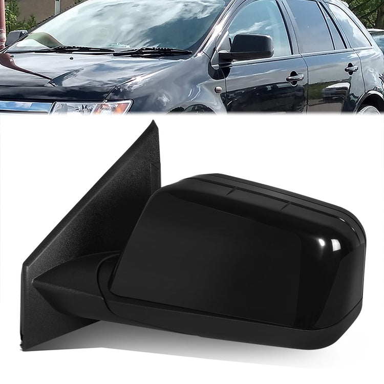 RETROVISOR MIRROR - OE STYLE - LINCOLN MKX 11 - WITH POWER WITH HEATED GLASS WITH BLIND SPOT MIRROR WITH MEMORY - DRIVER SIDE - PAINT TO MATCH - BLACK