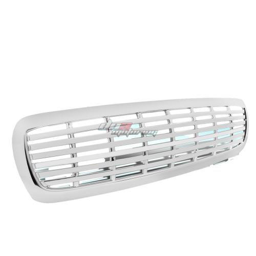 PARRILLA GRILLE - 98-03 DODGE DAKOTA - HORIZONTAL MESH STYLE - ABS - FITS 2ND GEN. MODELS ONLY - CHROME