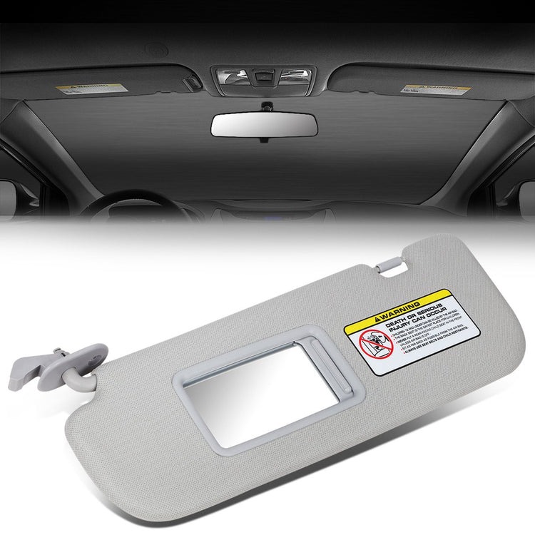 nan SUN VISOR - 11-14 HYUNDAI ELANTRA - GRAY