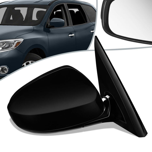 RETROVISOR MIRROR - OEM - 13-16 NISSAN PATHFINDER - POWERED - TEXTURED - BLACK - RIGHT