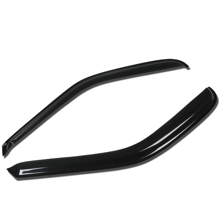 PROTECTOR DE VENTANA WINDOW VISORS - 97-99 FORD F-250 / 97-03 FORD F-150 / 2004 FORD F-250 - 2PCS - DARK SMOKE