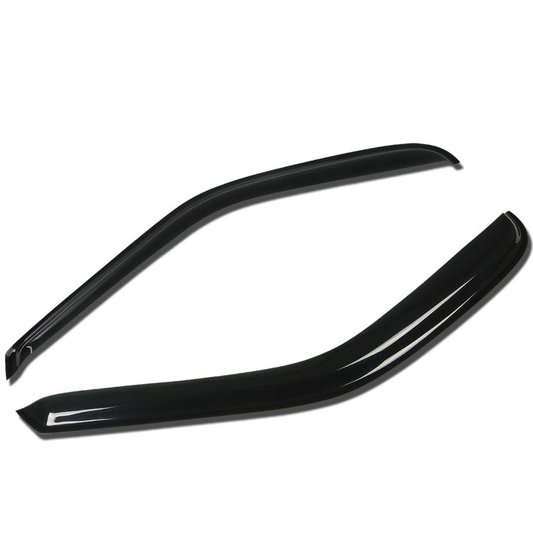 PROTECTOR DE VENTANA WINDOW VISORS - 97-99 FORD F-250 / 97-03 FORD F-150 / 2004 FORD F-250 - 2PCS - DARK SMOKE