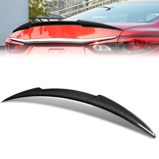 SPOILER CAR TRUNK SPOILER - 14-21 MAZDA 6 - CARBON FIBER BLACK