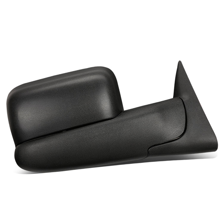RETROVISORES EXTENDIBLES TOWING MIRROR - 94-01 DODGE RAM 1500 / 94-02 RAM 2500, 3500 - RIGHT - MANUAL, W/O HEATED, W/O SIGNAL - BLACK