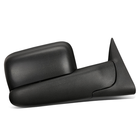 RETROVISORES EXTENDIBLES TOWING MIRROR - 94-01 DODGE RAM 1500 / 94-02 RAM 2500, 3500 - RIGHT - MANUAL, W/O HEATED, W/O SIGNAL - BLACK
