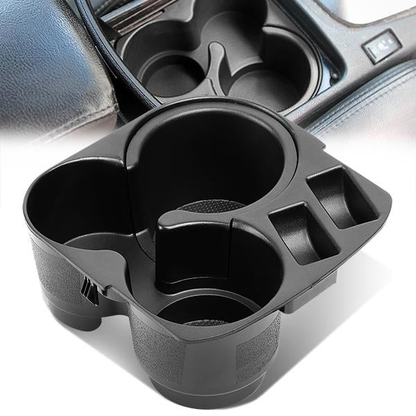 nan CUP HOLDER INSERT - 07-12 NISSAN ALTIMA - RUBBER LINED - BLACK