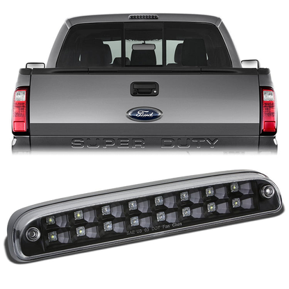 LUZ DE FRENO 93-11 FORD RANGER / 99-16 FORD F-250, F-350, F-450, F-550 SUPER DUTY / 95-03 MAZDA B2300, B2500, B3000, B4000 - LED - BLACK