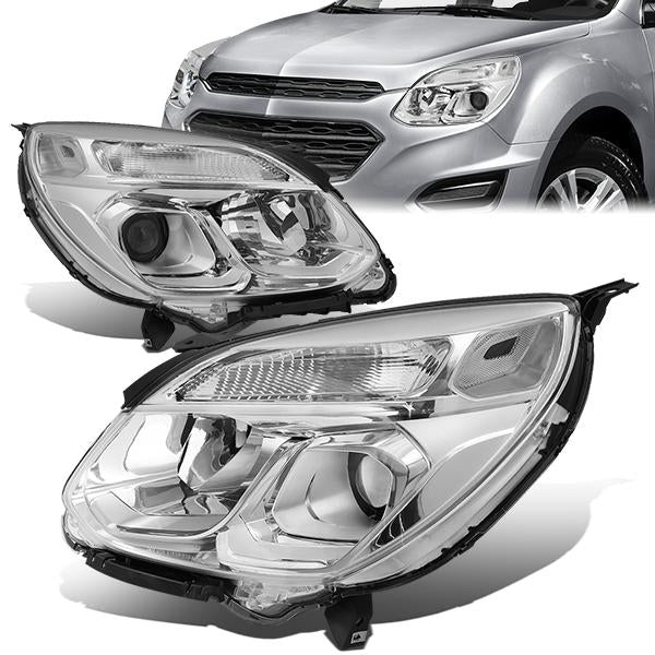 FAROS 16-17 CHEVROLET EQUINOX - PROJECTOR - CHROME HOUSING / CLEAR CORNER - H11 LOW BEAM / 9005 HIGH BEAM