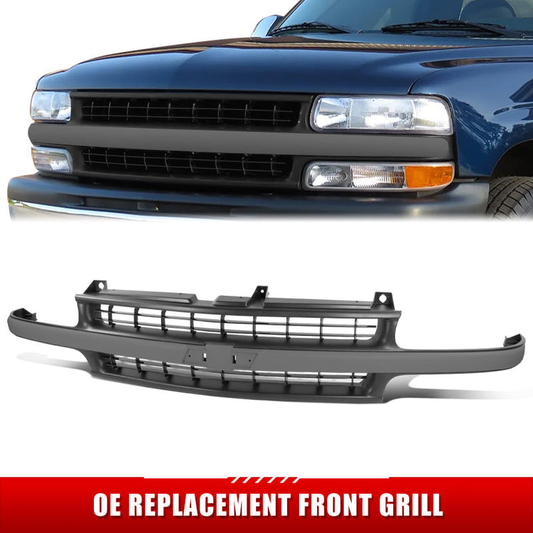 PARRILLA GRILLE - CV SIRADO '99-'02/ GRILLE ASS'Y/ MAT-BALCK/GRAY (PTM)/ (1500/2500)//PARTS.NO,GM1200425//OEM NO,88968935