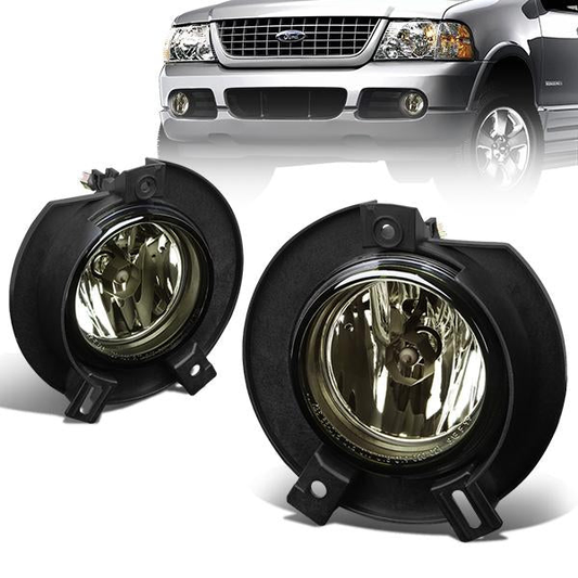 FAROS DE NIEBLA 02-05 FORD EXPLORER 4-DR - NO SWITCH - H10 BULB - SMOKE
