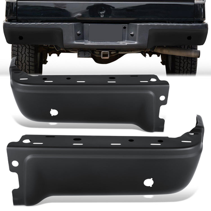 DEFENSA 09-14 FORD F-150, FITS FLEETSIDE MODELS ONLY WITH PARKING SENSOR HOLES, BLACK