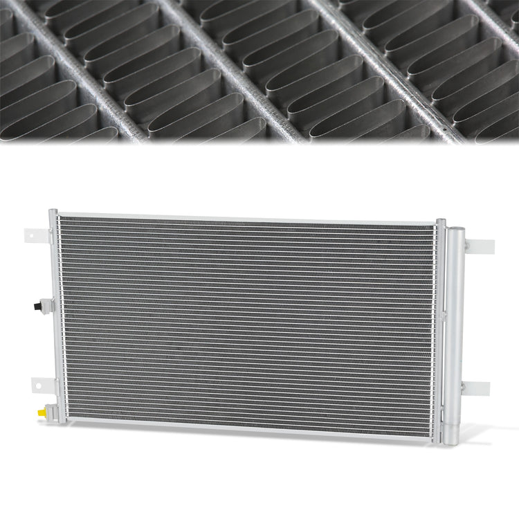 CONDENSADOR FORD EXPEDITION 2018-2024 / FORD F-150 2015-2023 / LINCOLN NAVIGATOR 2018-2023 - ALUMINUM - SILVER