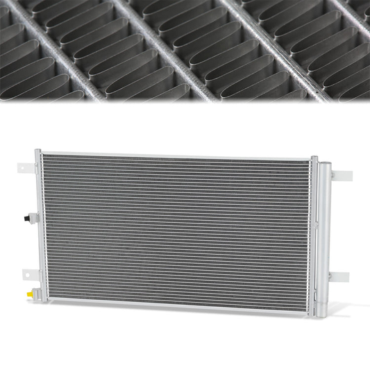 CONDENSADOR FORD EXPEDITION 2018-2024 / FORD F-150 2015-2023 / LINCOLN NAVIGATOR 2018-2023 - ALUMINUM - SILVER