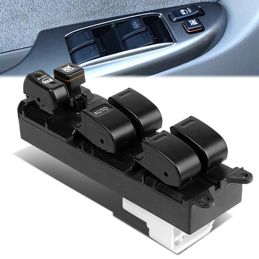 INTERRUPTOR ELEVADOR ELECTRICO 01-05 TOYOTA RAV4 / 04-06 SCION XB, XA / 02-06 TOYOTA CAMRY / 04-10 TOYOTA SIENNA / 04-09 TOYOTA PRIUS - DRIVER SIDE - BLACK