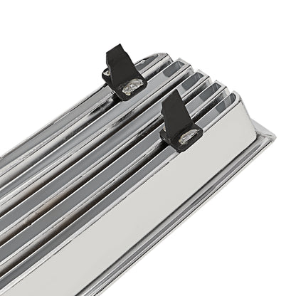 PARRILLA GRILLE - 05-09 FORD MUSTANG - HORIZONTAL MESH STYLE - FRONT LOWER - ABS - CHROME