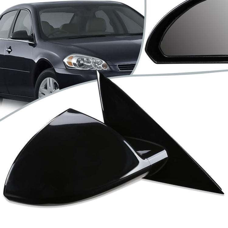RETROVISOR MIRROR - OEM - 06-13 CHEVY IMPALA / 14-16 CHEVY IMPALA LIMITED - POWERED - PAINTABLE - BLACK - RIGHT