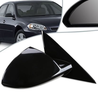 RETROVISOR MIRROR - OEM - 06-13 CHEVY IMPALA / 14-16 CHEVY IMPALA LIMITED - POWERED - PAINTABLE - BLACK - RIGHT