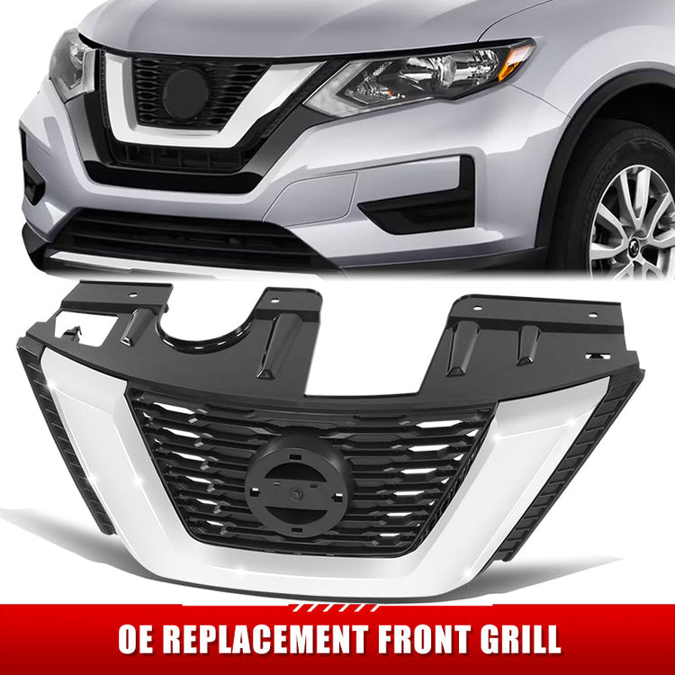 PARRILLA GRILLE - DS ROGE '14-'16/'17-'20/ GRILLE ASS'Y 17-18/ MAT-BLACK W/CHROME MOULDING/ W/CAMERA H. (S) (JAPAN BUILT)//PARTS.NO,NI1200281//OEM NO,623106FL0B