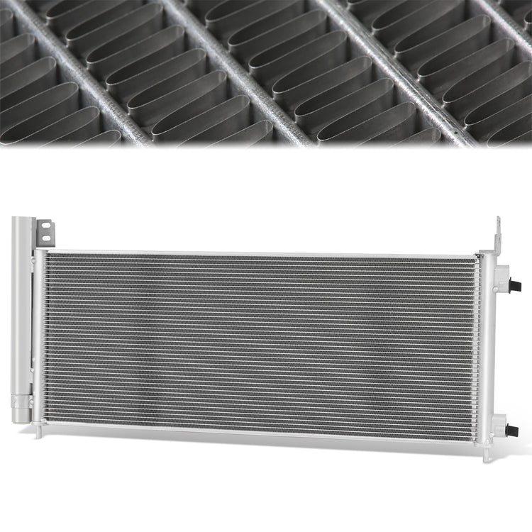 CONDENSADOR TOYOTA RAV4 2016-2018 - HYBRID MODEL JAPAN BUILT - ALUMINUM - SILVER