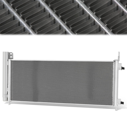 CONDENSADOR TOYOTA RAV4 2016-2018 - HYBRID MODEL JAPAN BUILT - ALUMINUM - SILVER