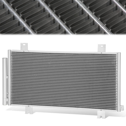 CONDENSADOR HONDA CIVIC 2017-2021 - TYPE-R - ALUMINUM - SILVER