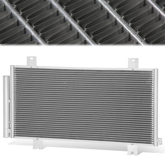 CONDENSADOR HONDA CIVIC 2017-2021 - TYPE-R - ALUMINUM - SILVER