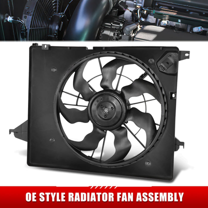 ABANICOS OE STYLE -HYUNDAI SANTA FE 2013-2018 / HYUNDAI SANTA FE XL 2019 / KIA SORENTO 2014-2015 / 3.3L