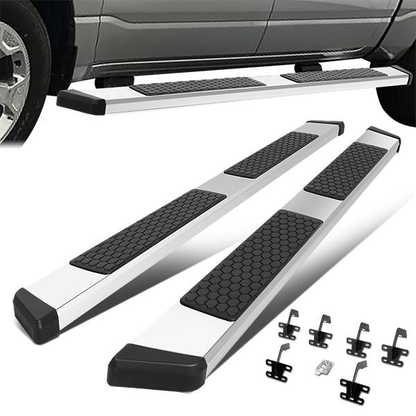 ESTRIBOS 6" - 19-20 DODGE RAM 1500 - EXTENDED CAB - SILVER