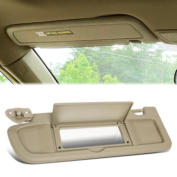 nan SUN VISOR - 06-11 HONDA CIVIC 2/4-DR - DRIVER SIDE - BEIGE