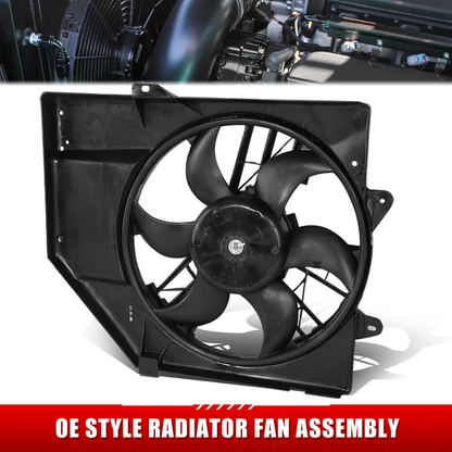 ABANICOS OE STYLE -FORD ESCORT 1993-1996 / MERCURY TRACER 1993-1996 - WITH A/C & AUTOMATIC TRANSMISSION