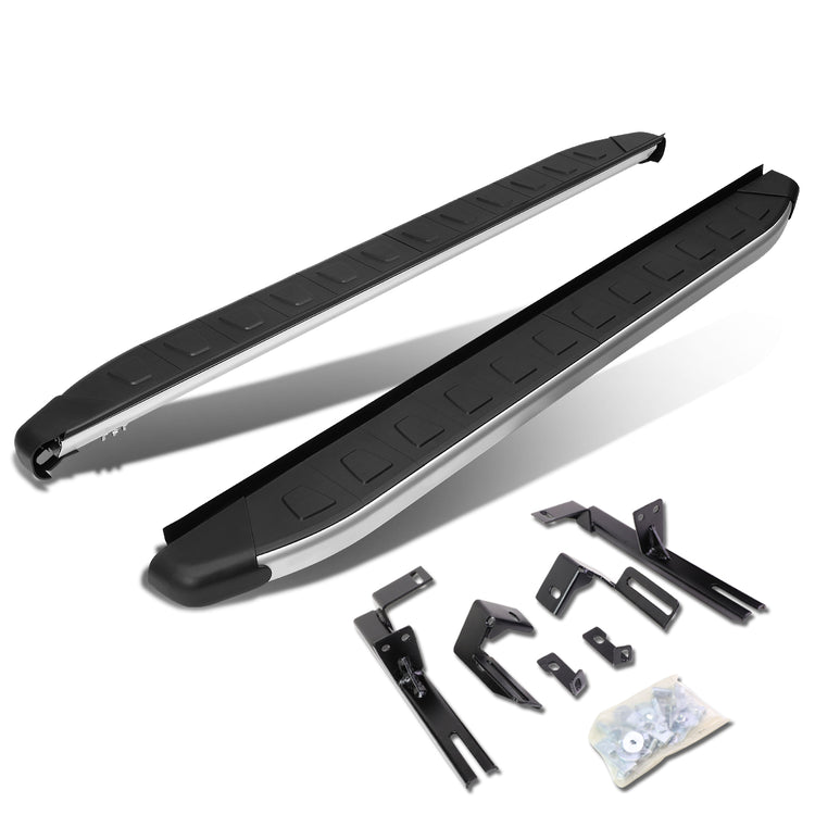 ESTRIBOS ALUMINUM - 5.75" - 06-12 TOYOTA RAV4 - METALLIC / BLACK