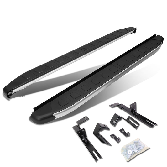 ESTRIBOS ALUMINUM - 5.75" - 06-12 TOYOTA RAV4 - METALLIC / BLACK