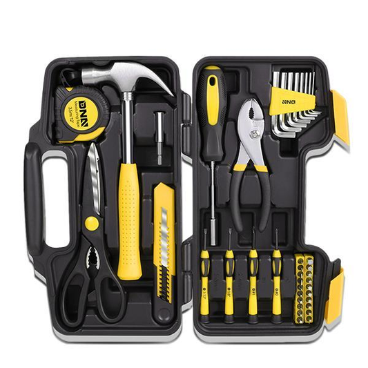 HERRAMIENTAS 39PCS - BLACK / YELLOW