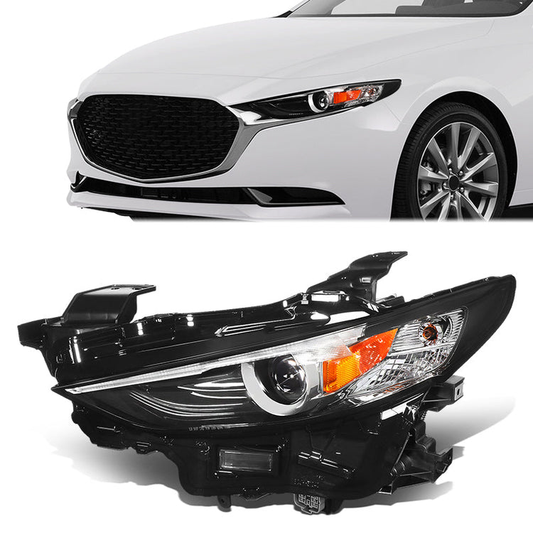 FAROS OE STYLE - 19-21 MAZDA 3 - FITS MODELS WITHOUT ADAPTIVE FRONT LIGHTING SYSTEM - LEFT
