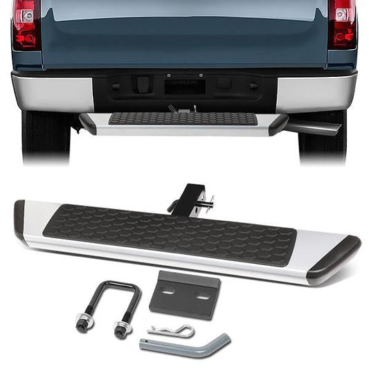 ESCALON TRASERO ALUMINUM - 6 INCH - SILVER