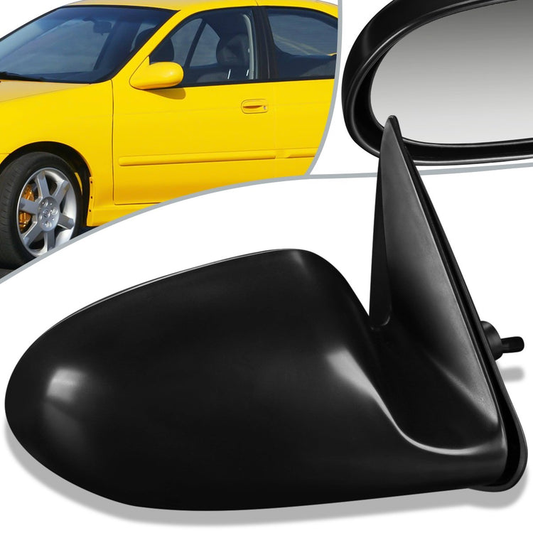 RETROVISOR MIRROR - OEM - 00-06 NISSAN SENTRA - MANUAL - PAINTABLE - BLACK - RIGHT
