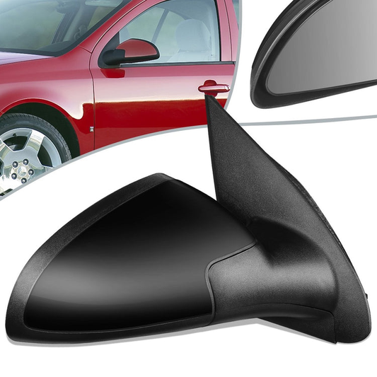 RETROVISOR MIRROR - OEM - 05-10 CHEVY COBALT SEDAN - POWERED - PAINTABLE - BLACK - RIGHT