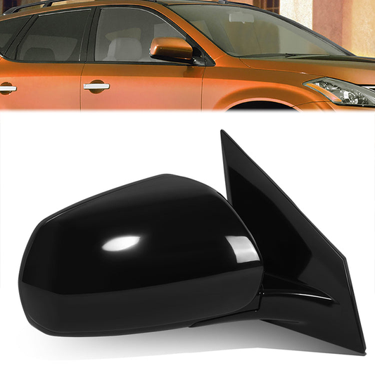 RETROVISOR MIRROR - OE STYLE - NISSAN MURANO 03-04 - WITH POWER WITH HEATED WITH MEMORY - PASSENGER SIDE - PAINT TO MATCH - BLACK