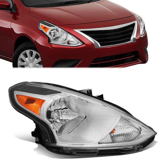 FAROS OE STYLE - 15-19 NISSAN VERSA - FITS MODELS WITH FACTORY HALOGEN HEADLIGHTS ONLY - 9003 HIGH/LOW / 168 SIDE MARKER / 3457A TURN SIGNAL - RIGHT