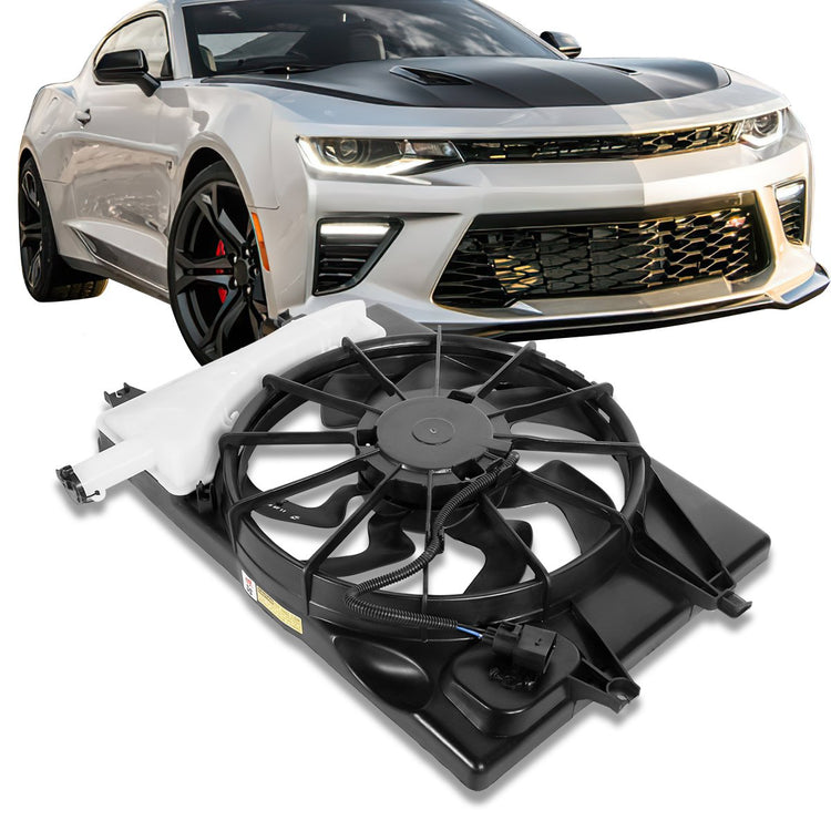 ABANICOS OE STYLE - 17-19 HYUNDAI ELANTRA - FITS 2.0L NON TURBO MODELS